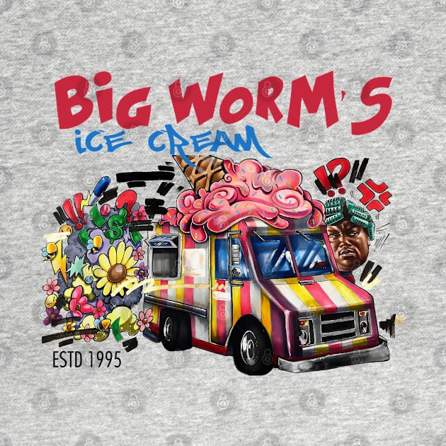 BIG WORM'S Ice Cream Truck by Poyfriend